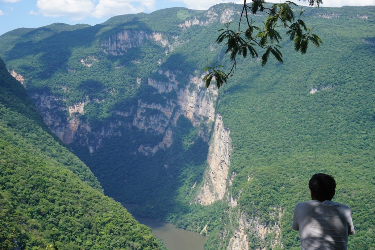 Canyon van bovenaf