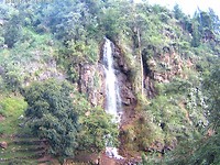De waterval bij Huanta