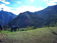 Bij de entrada van Parque Arqueológico de Choquequirao