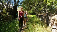 Begin van de trekking!