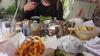 B-day lunch voor Vera!