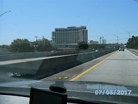 Ons hotel vanuit de auto