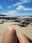 Chilling at the Champagne Pools