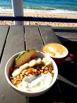 Breaky at sea!