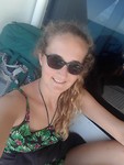 Happy backpacker