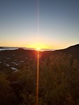 Sunset from Hawkins Point