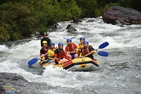 Paddling!