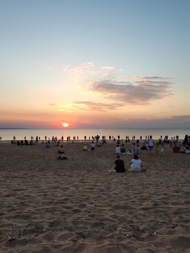 Sunset @ Mindil Beach Markets