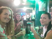 Ladiesnight with my fellow aupairs!