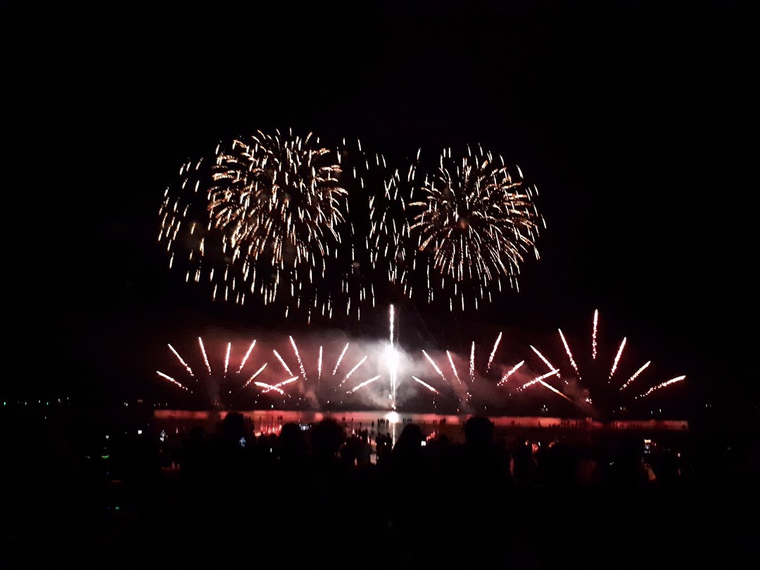Fireworks for Territory Day!