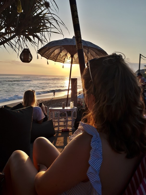 Sunset kijken!