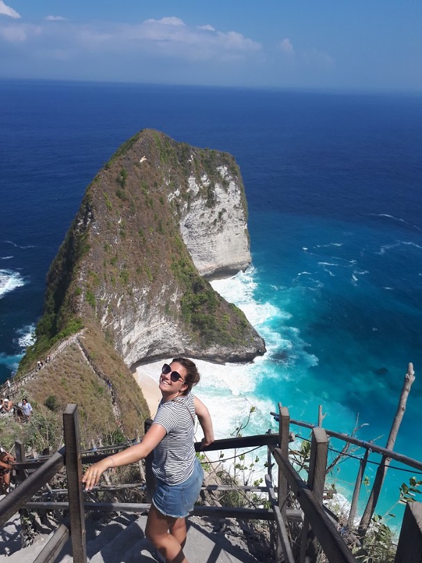Before the climb down