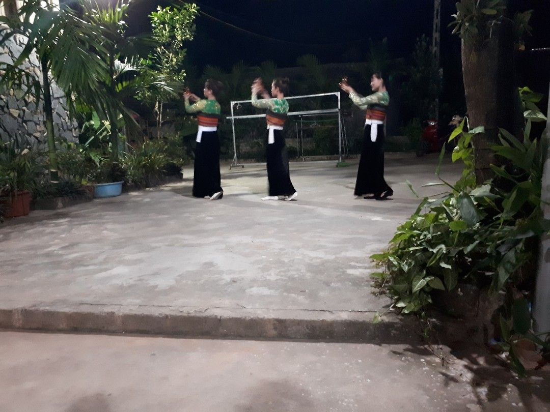 Vietnamese dancing