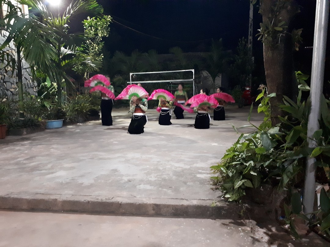 Vietnamese dancing