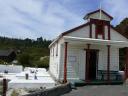 Maori kerkje en graven in Whakarewarewa