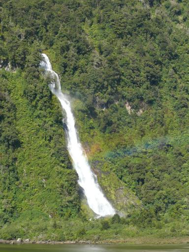Waterval in de Doubtful Sound