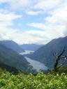 Uitzicht op startpunt Doubtful Sound