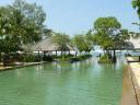 The pool...