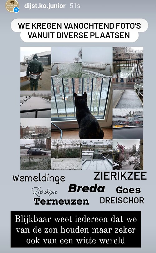 Sneeuw in Nederland