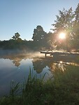 Ochtensmist en vorst