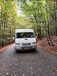Door bos naar kasteel