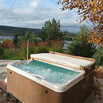Jacuzzi op camperplaats