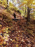 Wandeling naar de grotten