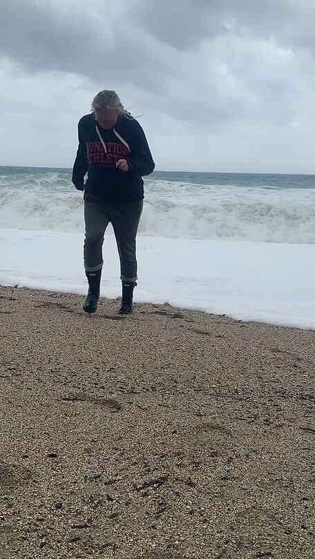 Storm op zee