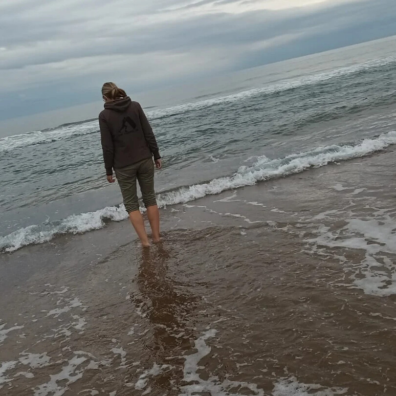Slapen op het strand
