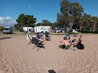 Relaxen op het strand