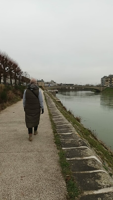 Wandeling naar centrum