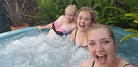 Jacuzzi bij ons motel