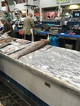 De vissen op de vroegmarkt