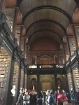 De bibliotheek van het Trinity college