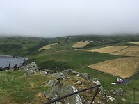 Uitzicht vanop torr head