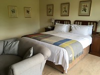 Onze hotelkamer in Rathmullan house