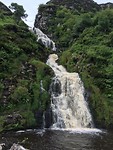 De waterval vlak bij Ardara