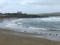 De enorme golven