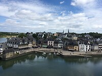 De haven van Saint Goustain