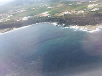 Graciosa vanuit de lucht