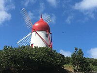 De enige windmolen met wieken