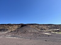 Burned mountain