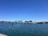 De haven van Valencia