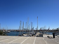 De haven van Valencia
