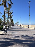 Het strand van Valencia