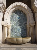 Detail Hasan II moskee.