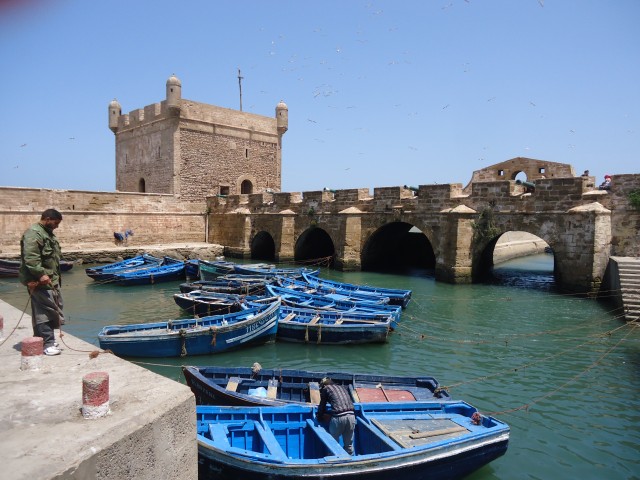 Essaouira port.