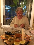 Fruits de Mer in restaurant Eucalyptus