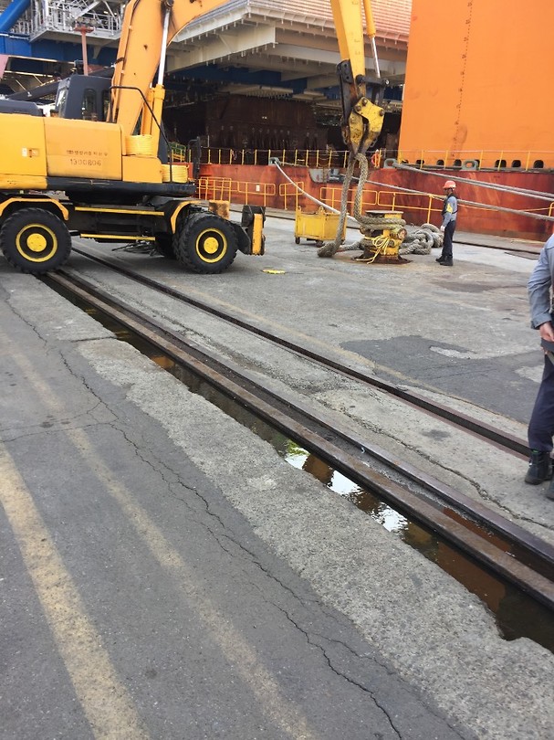 Load out last rope
