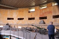 de zaal waar het kanon heeft gestaan